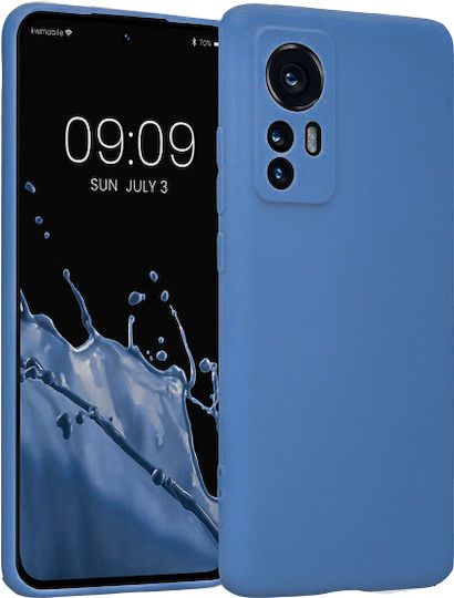 Soft Back Cover Silicon Albastru (Xiaomi 12 Lite)