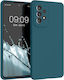 Matt Back Cover Silicone / Tempered Glass (Galaxy A53)
