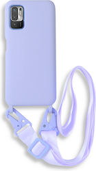 Bodycell Back Cover με Λουράκι Μωβ (Galaxy Note...