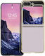 Forcell Focus Book Σιλικόνης Χρυσό (Galaxy Z Flip5)