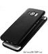 Tech-Protect Back Cover Piele artificială Negru (Galaxy S8)