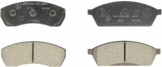 Brake Pads Discs for Subaru Vivio Toyota Lite-Ace Previa 0.7 2.0d 2.4 05.90–08.00 D7031