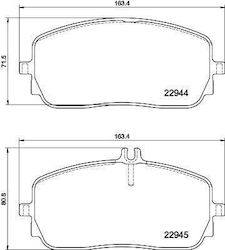 Σετ Τακακια Εμ Μ.β Cla C118 Α-class W177 Gla H247 Glb X247 Gle V167 Σετ Τακακια Εμ Μ.β Cla C118 Α-class W177 Gla H247 Glb X247 Gle V167