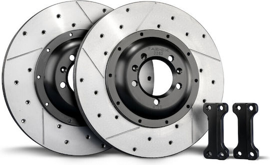 Kmsu0123 Rear Brake Kit Tarox Rear Single Discs Subaru Impreza Gm-gc-gf 1600 Turbo Gr