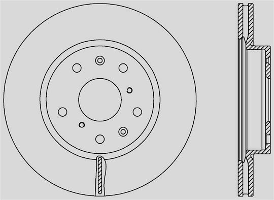 Brake Disc Piece For Fiat Sedici 1.6 16v