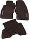 3Lines Set of Front and Rear Mats 5pcs for Opel Corsa 2006-2017 Black