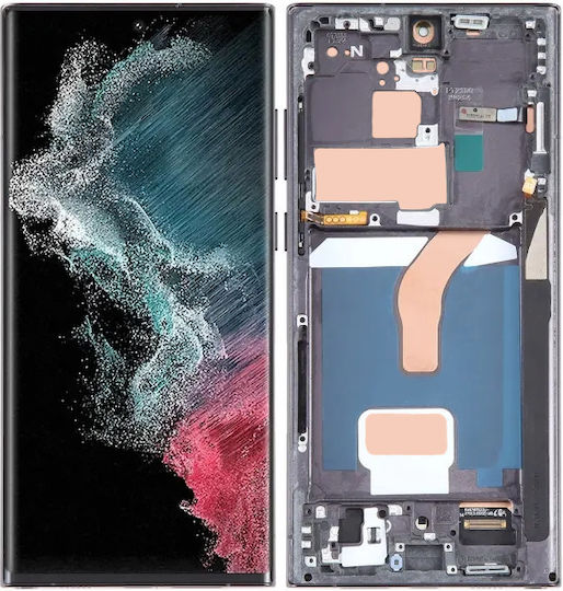 Touch Screen Display Samsung Galaxy S22 Ultra S908 S908b Incell Frame