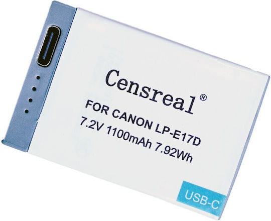 Censreal Compatible Battery Canon Lp-e17d Usb-c Charging Port