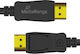 MediaRange Cable DisplayPort male - DisplayPort male 2m Μαύρο (MRCS248)