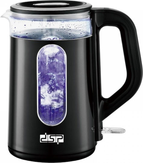 DSP Fierbător 1.7lt 2200W Negru