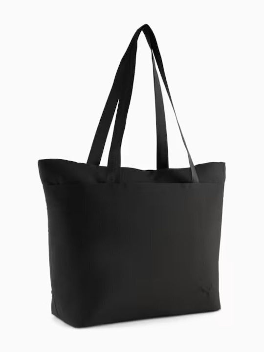 Puma Total Black Damentasche Shopper Schultertasche Schwarz 091717