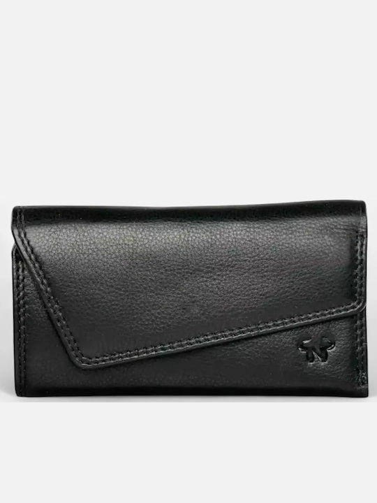 Leder Schlüsselhalter Calfnero 6 Ringen – Schwarze F1750 Leder Schlüsselhalter Calfnero 6 Ringen – Schwarze F1750