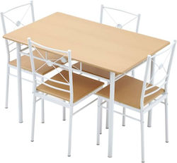 Dining Room 5pcs 70x110cm