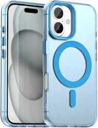 Techsuit Umschlag Rückseite Blau (iPhone 17)