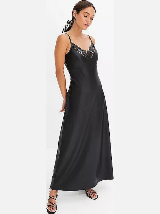 Bonprix Rochie Din Piele de Seara Negru