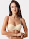 Balconette Push Up Balconette Strapless Bra Beige