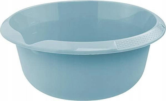 Keeeper Serving Bowl Round Plastic Blue with Diameter 24cm