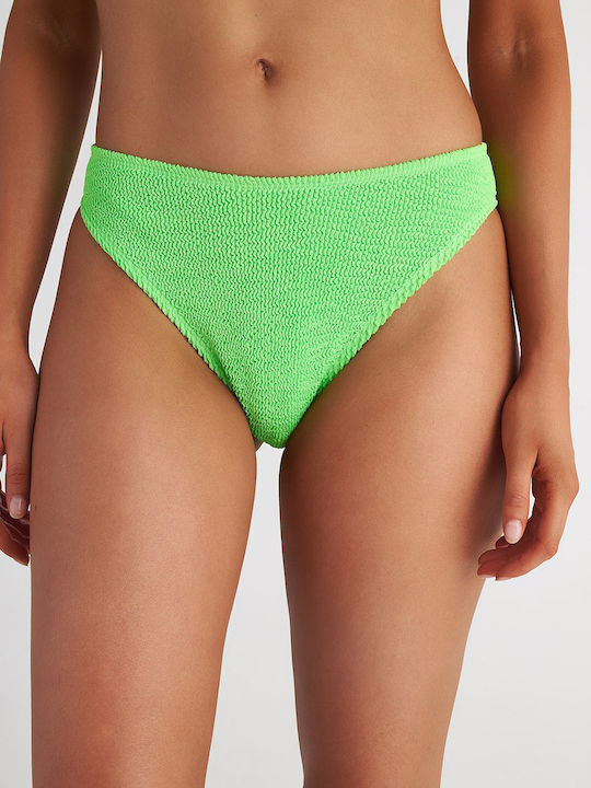Bikini Slip High Waist Green
