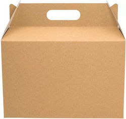 Kraft Σετ 150 Χάρτινα Κουτιά Τροφίμων Kraft 26.5x12.8x18εκ.