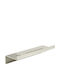 Verdi Wall Mounted Bathroom Shelf Inox 30x9.3x7cm Silver