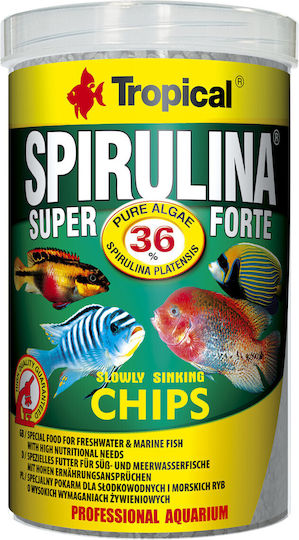 Tropical Super Spirulina Forte Chips 100ml/52g