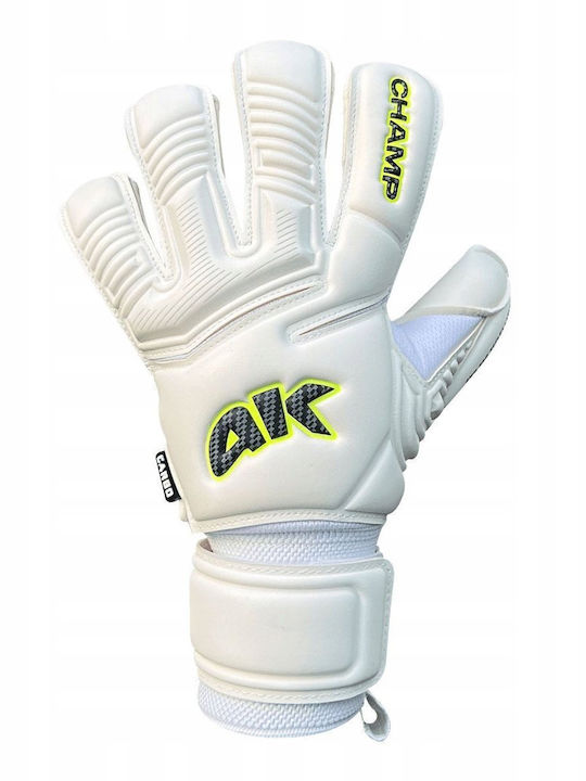 4Keepers Champ Carbo Adults Goalkeeper Gloves White
