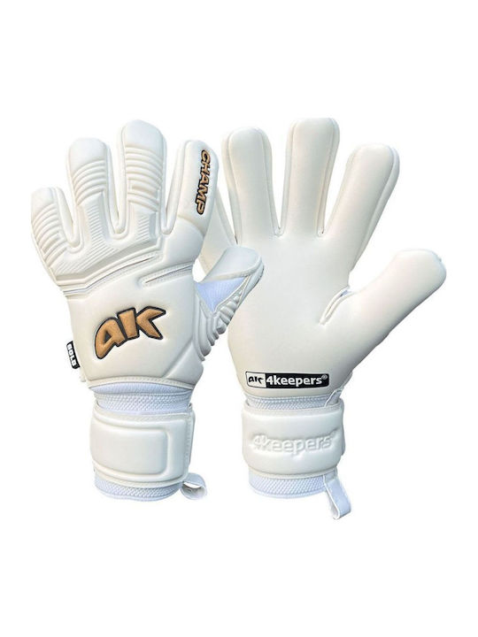 4Keepers Champ Champ Γάντια Τερματοφύλακα Ενηλίκων Λευκά