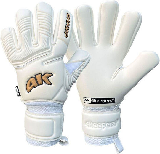 4Keepers Champ Champ Torwarthandschuhe Erwachsene Weiß