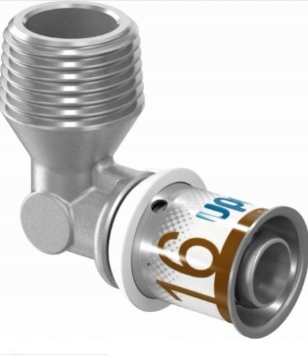 Uponor Γωνία Σωλήνα Ορειχάλκινη 3mm