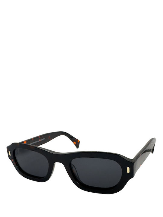 Funky Buddha Women's Sunglasses with Black Frame and Black Polarized Lens FBS2077/005