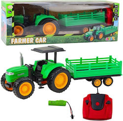 Lean Toys Teleghidat Tractor Verde Lean Toys Teleghidat Tractor Verde