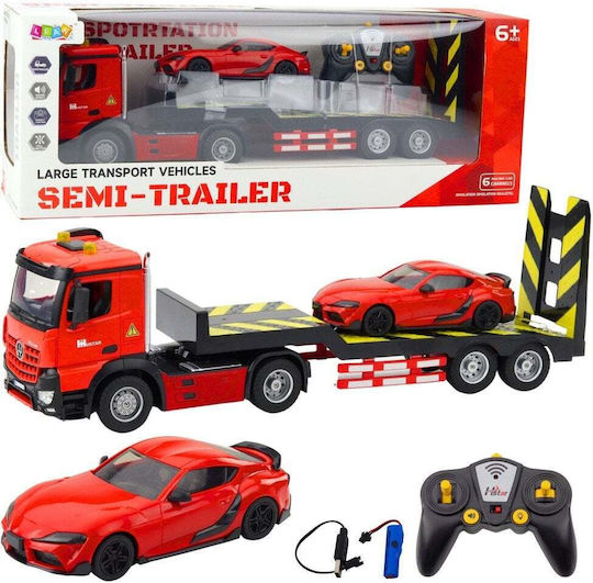 Lean Toys Remote Controlled Remote Controlled Truck Red