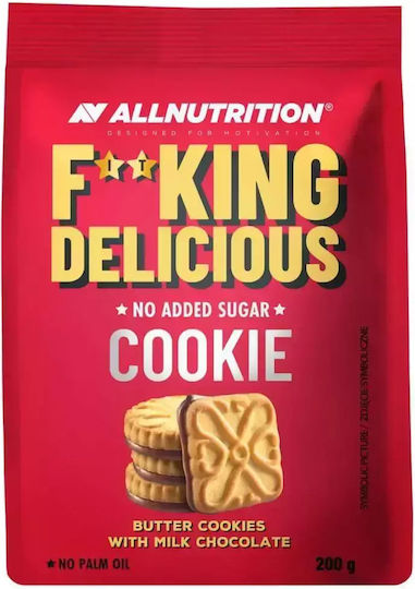 AllNutrition Biscuiți Cu topping Fără Zahăr 1buc 200gr