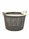 Plast Art Plastic Laundry Basket 32L Gray