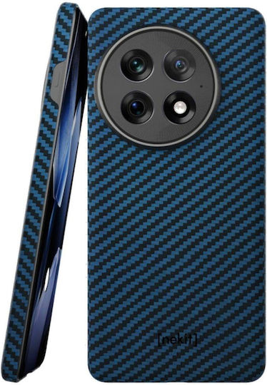 Nekit Umschlag Rückseite Aramid Fiber 1mm Blau (OnePlus 13)