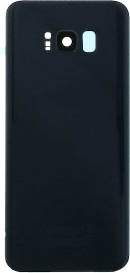 Samsung Galaxy S8 Plus Battery Door Battery Door Adhesive Back Camera Lens Bezel Camera Lens Gray OEM