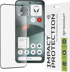 Techsuit Full Face Tempered Glass 0.33mm Μαύρο