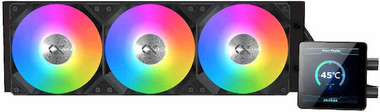 Xigmatek Connect 360 Υδρόψυξη AIO CPU με 3 Ανεμιστήρες 120mm και ARGB Φωτισμό
