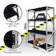 Dexion Rack 200x60x200cm with 4 Shelves Total L...