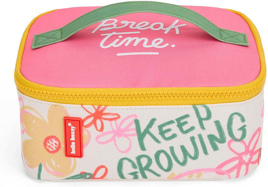 Hallo Hossy Kinder Lunchtasche mit Blumenmotiv