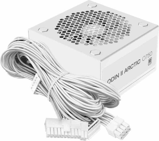 Xigmatek Odin II 750W Weiß Computer-Netzteil Voll verkabelt