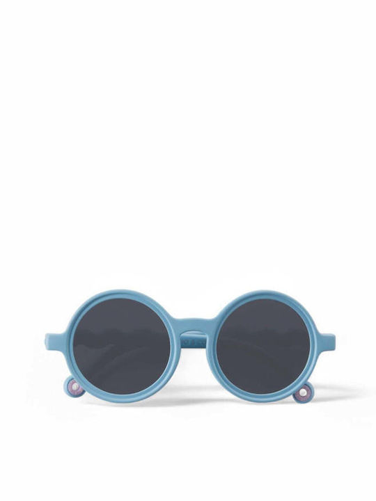 Olivio & Co Classic Round Baby Kids Sunglasses Blue For 0-18 Months