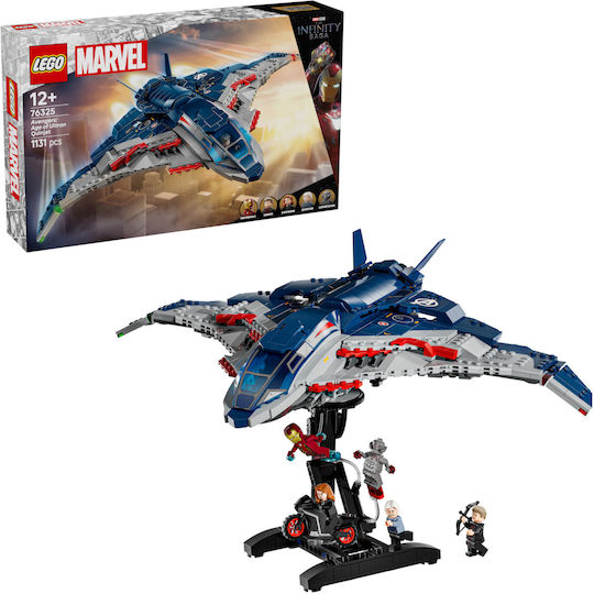 LEGO Super Heroes Age Of Ultron Quinjet за 12+ Години 1131 Бройки