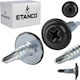 Etanco Șurub de tablă Galvanizat cu Diametru M4.2 și Lungime 13mm 250buc