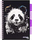 Strigo Notebook 100 Sheets B5 Black