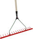 Plastik Gartenrechen Stange 1500x640mm Ideal