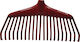 Nylon Pro 400mm 21-tine Leaf Rake Fiskars