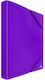 Fluo Cutie Pp Cu Elastic 25x35 5cm Violet