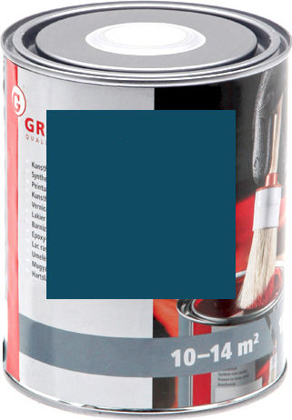 Green Blue Paint RAL 5001 Nopolux Wilckens Granite 1 L Can
