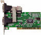 PCI Card in RS232 DB9 Serial Port
